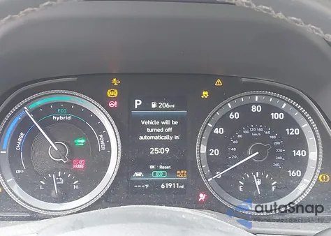 2022 Hyundai Sonata Hybrid Sel z USA, uszkodzony, nr VIN KMHL34JJXNA052509